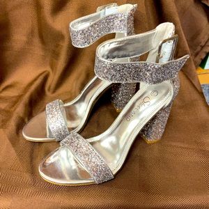 Women’s Platform Glitter Heels